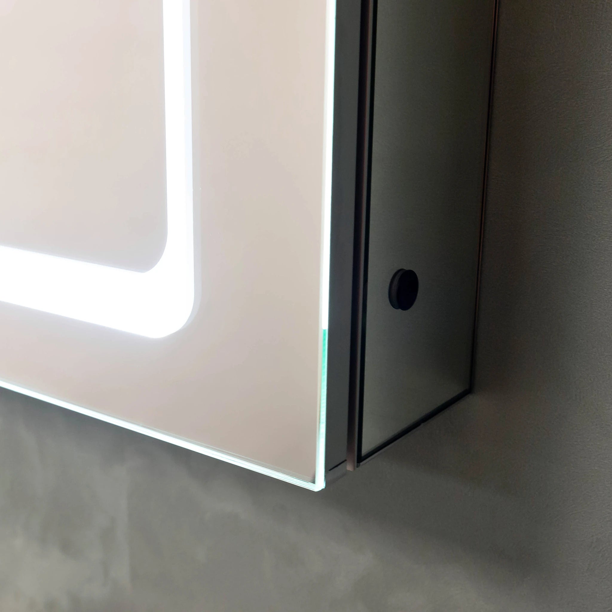 Atlanta LED Bathroom Mirror Cabinet #size_450mm-x-600mm