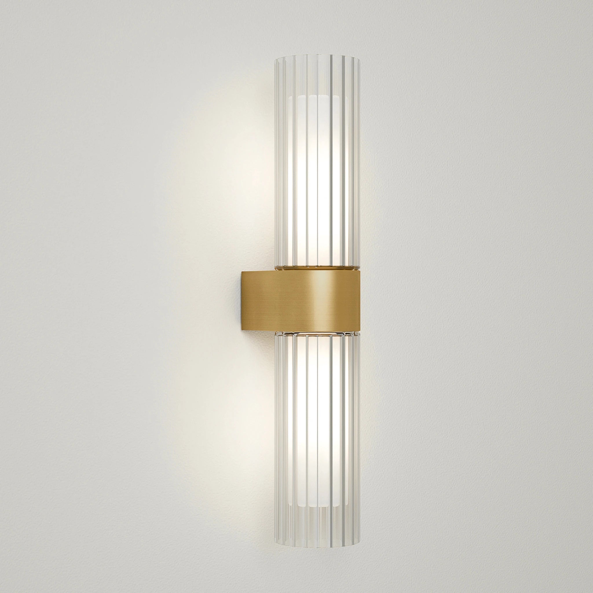 Aulos Dual Wall Light #colour_brass