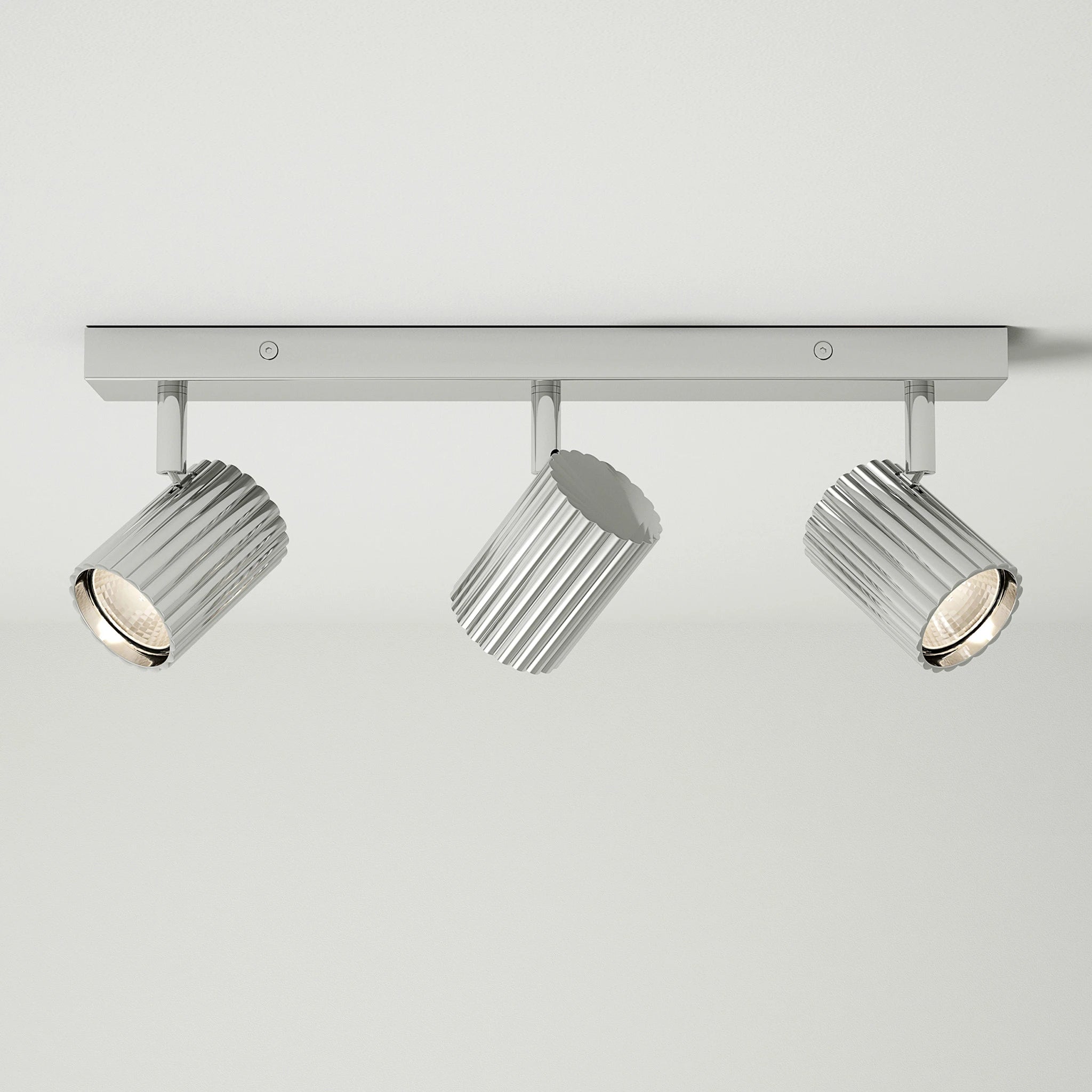 Hila Trio Ceiling Light #colour_chrome