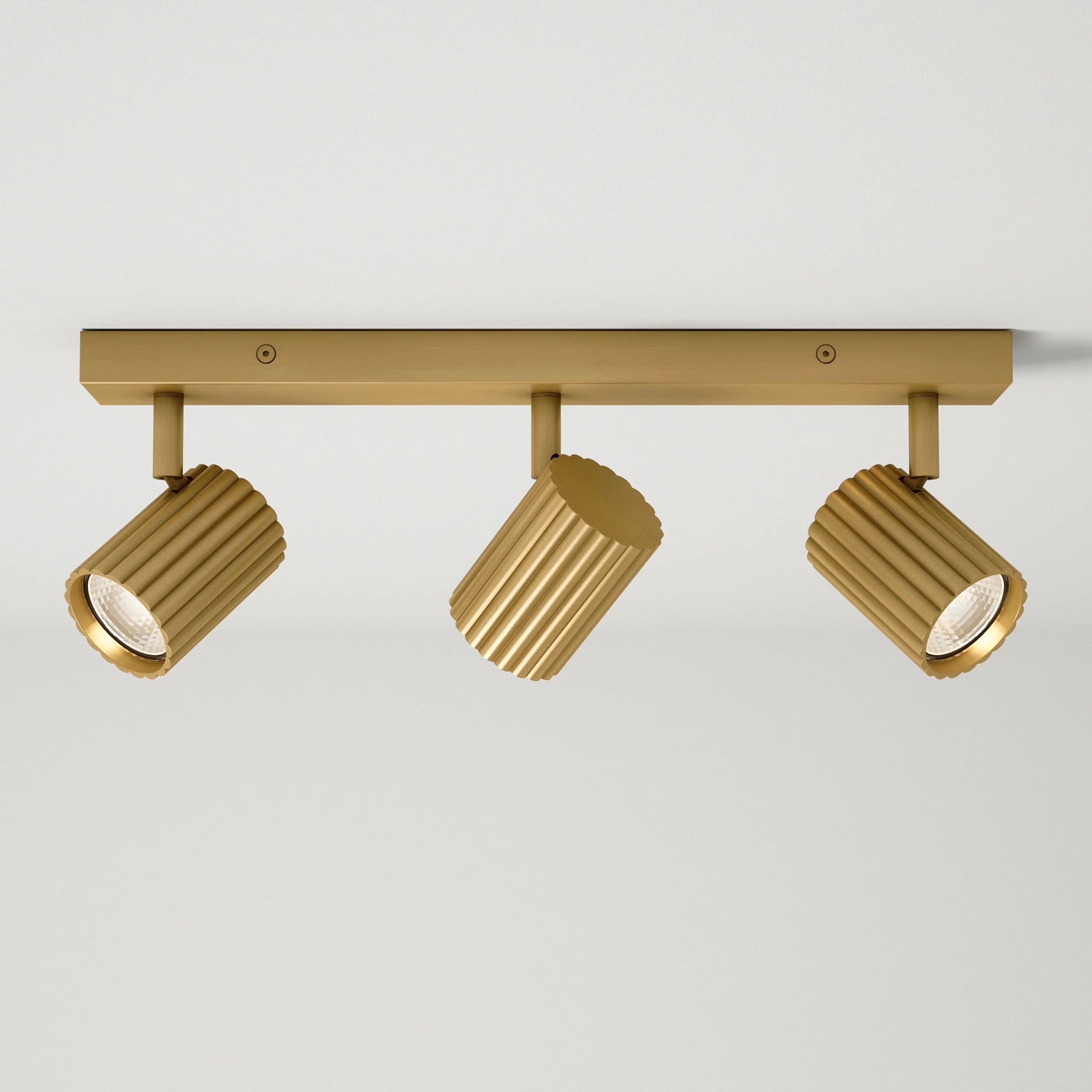 Hila Trio Ceiling Light #colour_brass