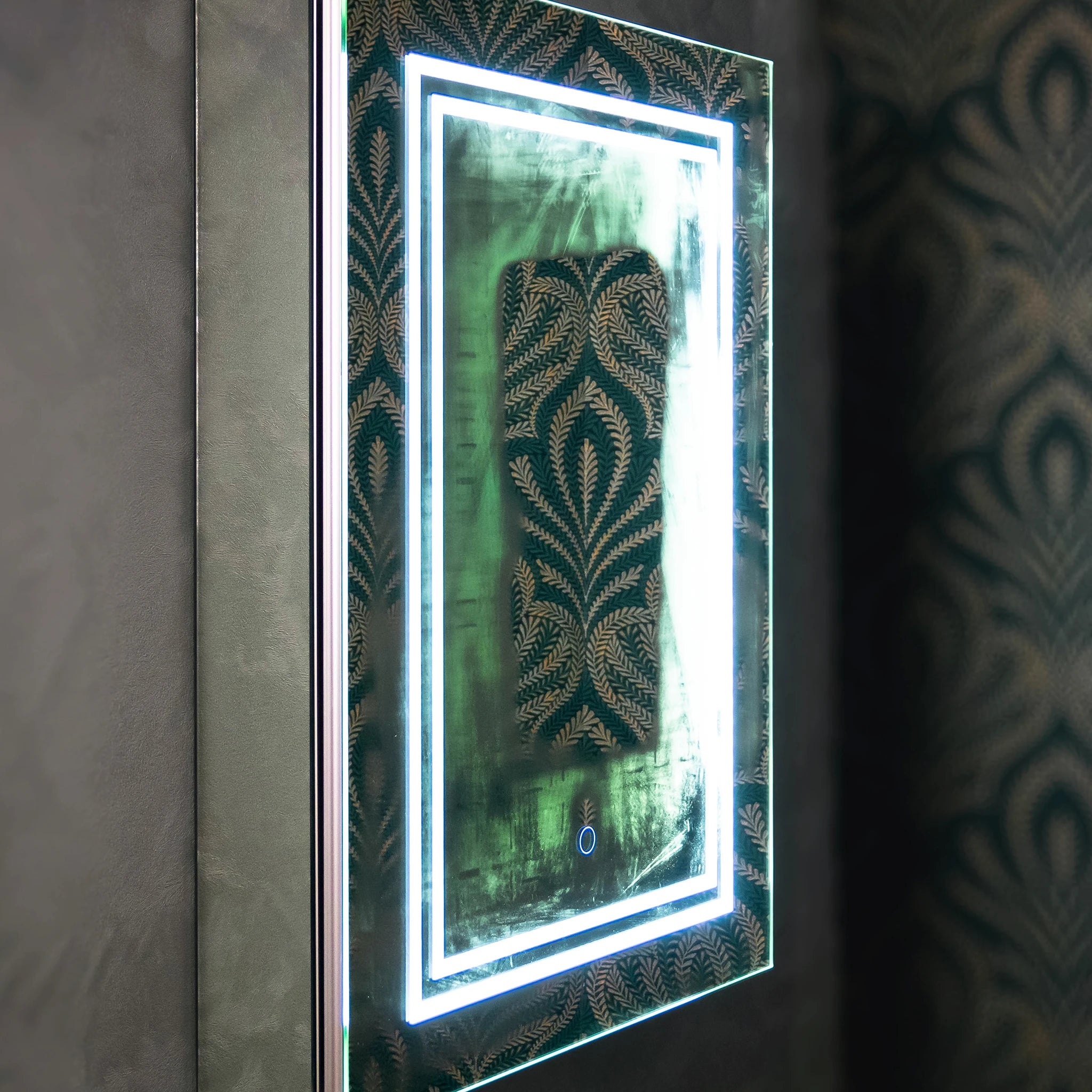 Virginia Touch 500x700mm LED Bathroom Mirror Cabinet