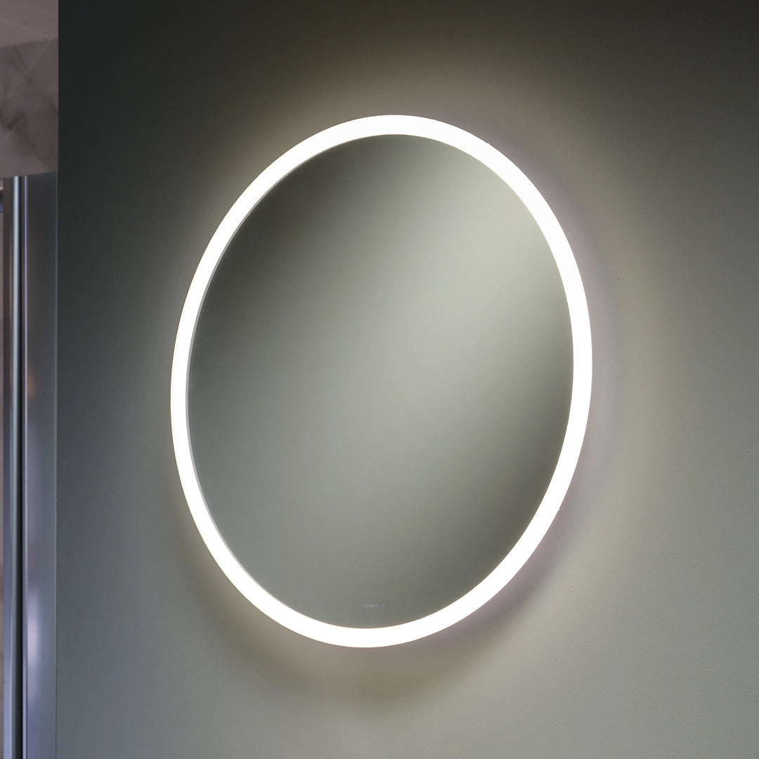 Verve Round Lithium-Ion Battery LED Mirror