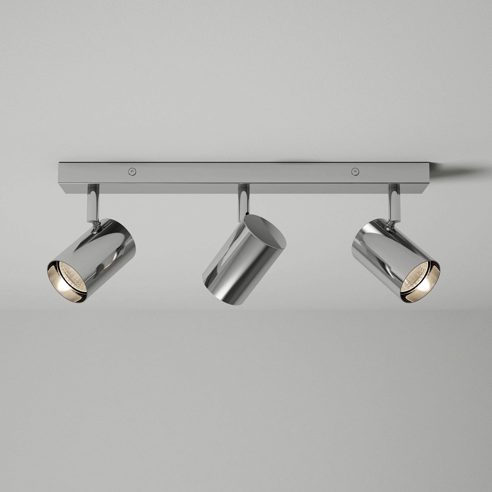 Odell Trio Ceiling Light #colour_chrome