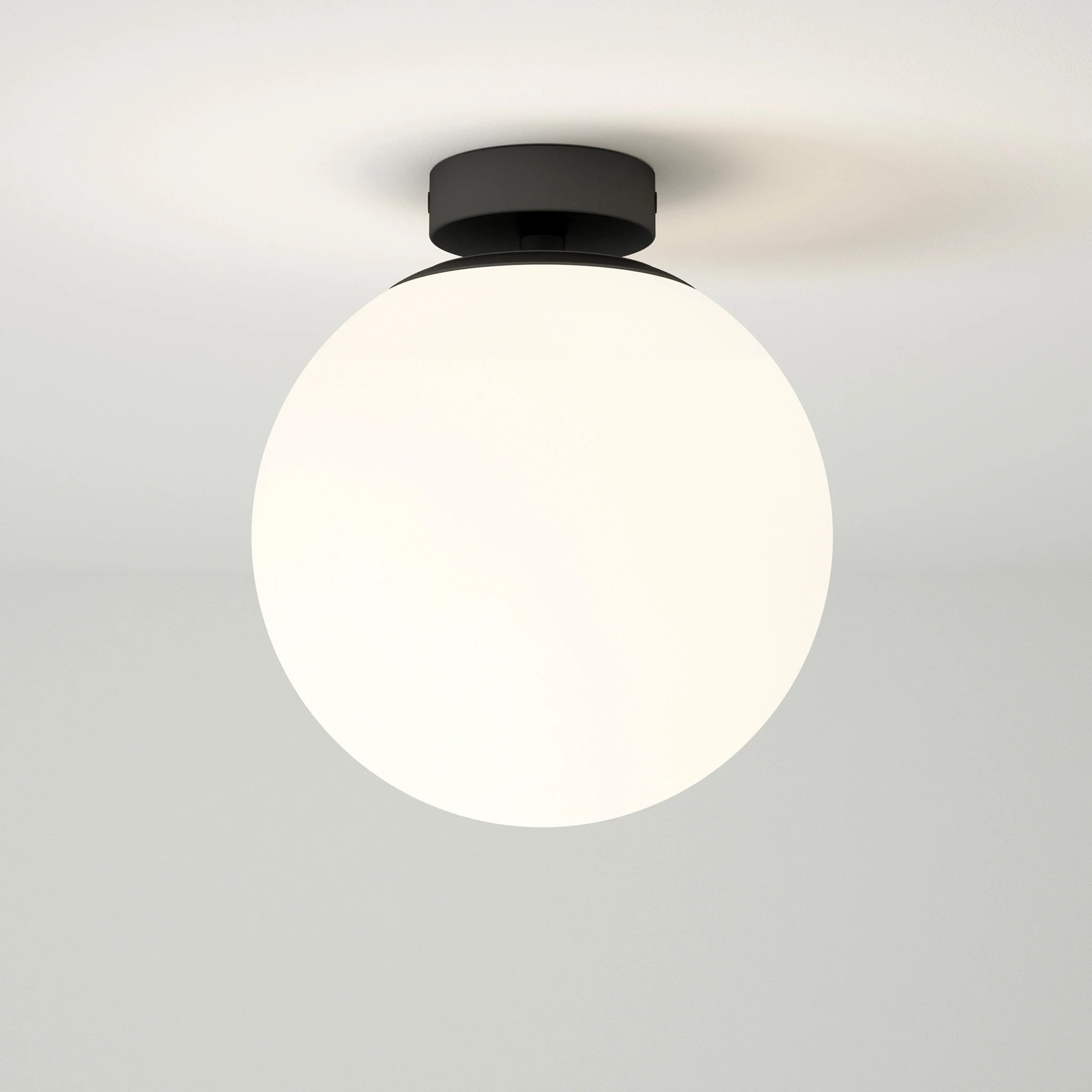 Solara Single Ceiling Light #colour_black