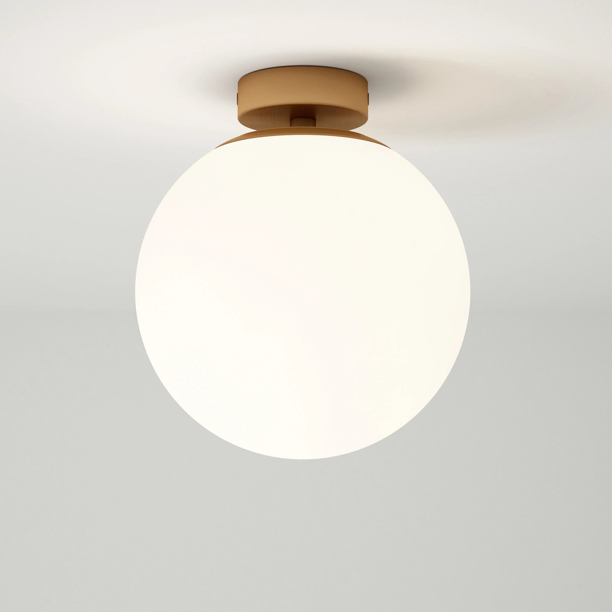 Solara Single Ceiling Light #colour_brass