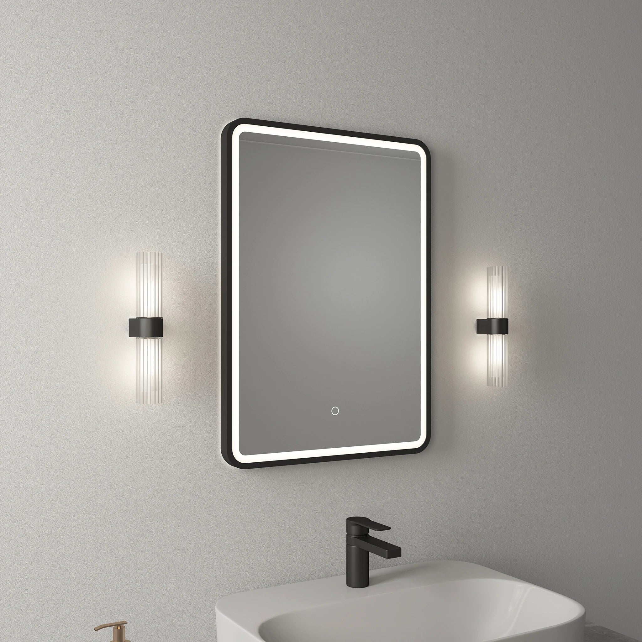 Aulos Dual Wall Light #colour_black