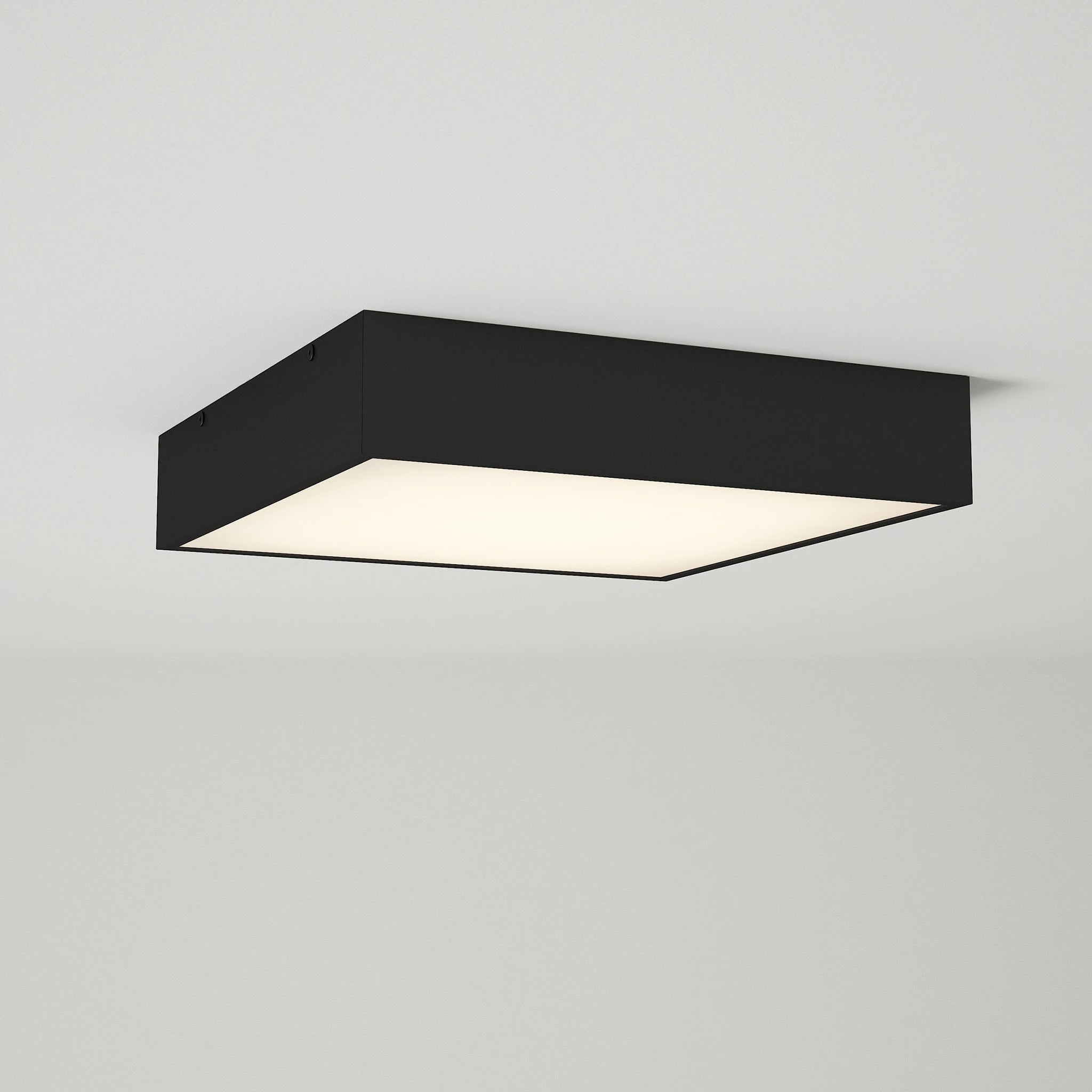 Zenith Square Ceiling Light - Pebble Grey